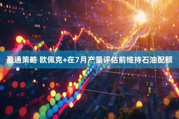 盈通策略 欧佩克+在7月产量评估前维持石油配额