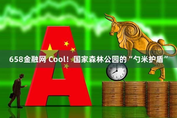 658金融网 Cool！国家森林公园的“勺米护盾”