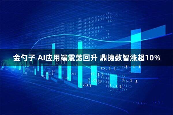 金勺子 AI应用端震荡回升 鼎捷数智涨超10%