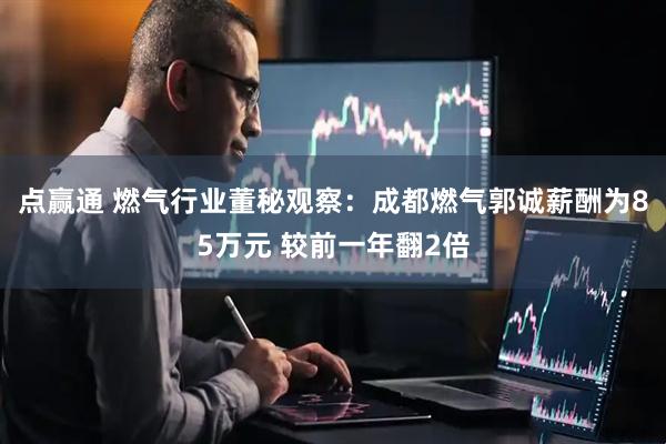 点赢通 燃气行业董秘观察：成都燃气郭诚薪酬为85万元 较前一年翻2倍